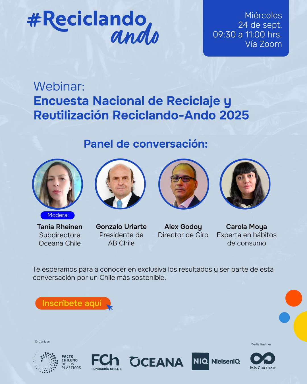 Webinar: Encuesta Nacional de Reciclaje y Reutilización Reciclando-Ando 2025